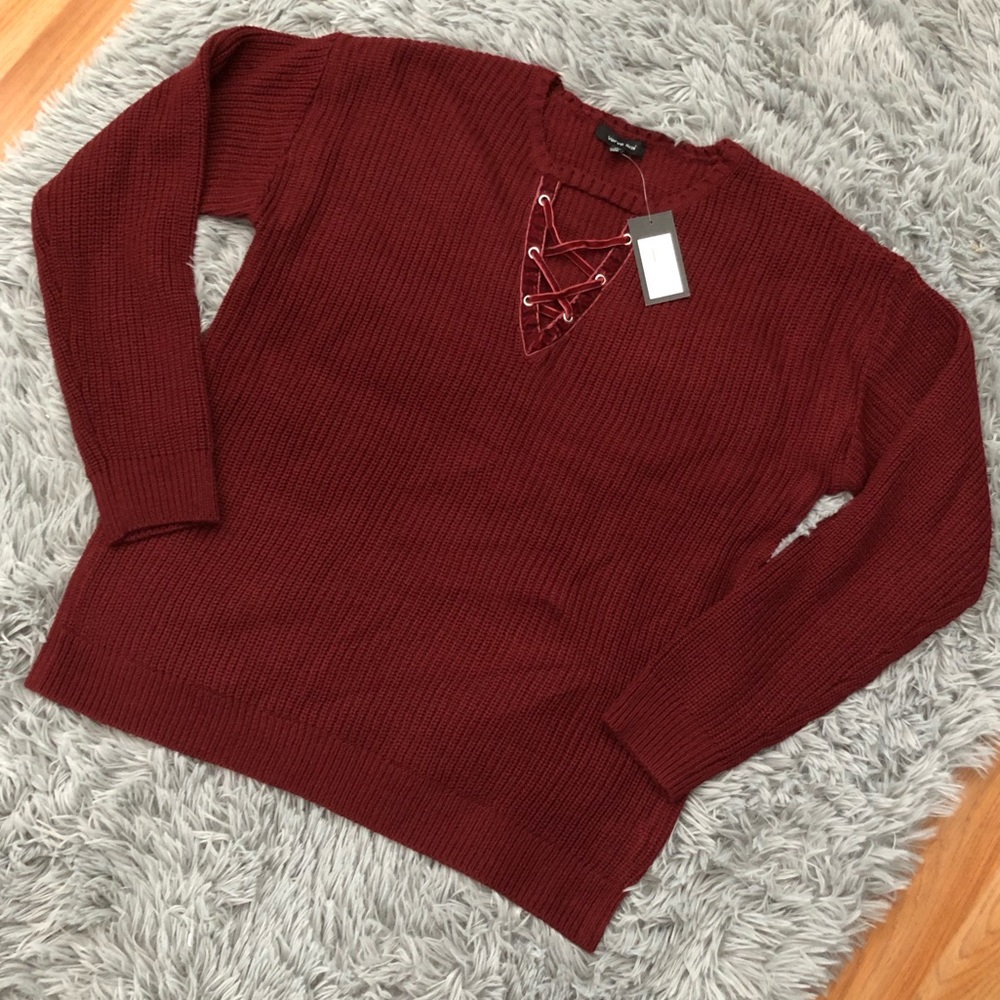 Knit sweater